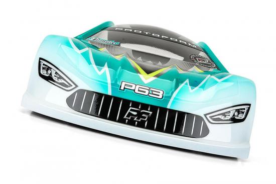 ProLine Protoform P63 Lightweight (0.65mm) Clear Bodyshell - 190mm