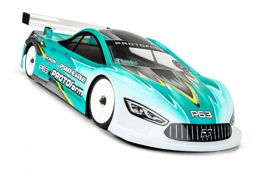 ProLine Protoform P63 Lightweight (0.65mm) Clear Bodyshell - 190mm