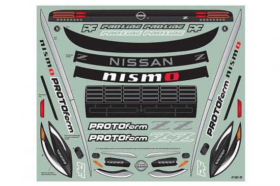 ProLine 2023 Nissan Z Clear Bodyshell - Fits Arrma Vendetta/Infraction