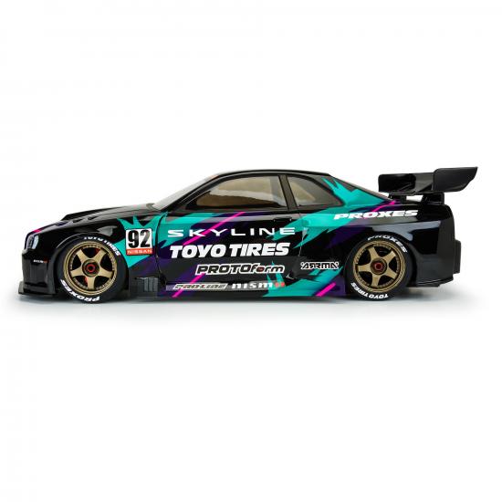 Protoform 2002 Nissan Skyline GT-R Clear Bodyshell - Arrma Felony/Infraction