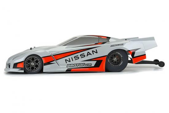 Protoform Nissan GT-R R35 Pro Mod Tough Grey Drag SC Bodyshell