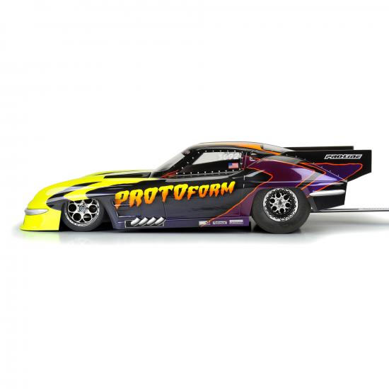 1:10 1963 Chevrolet Corvette Stingray Pro Mod Clear Body: Dr