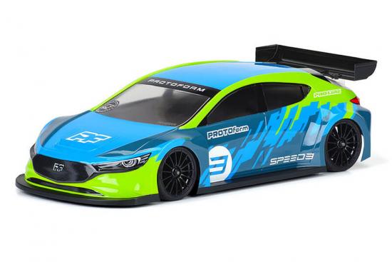 Protoform Speed3 Clear FWD (Frontie) Bodyshell - 190mm
