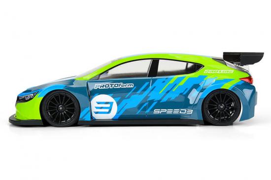 Protoform Speed3 Clear FWD (Frontie) Bodyshell - 190mm