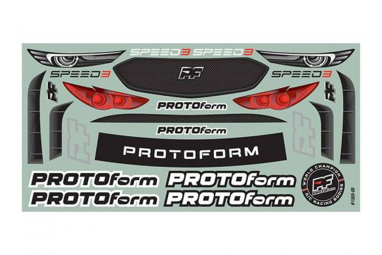 Protoform Speed3 Clear FWD (Frontie) Bodyshell - 190mm