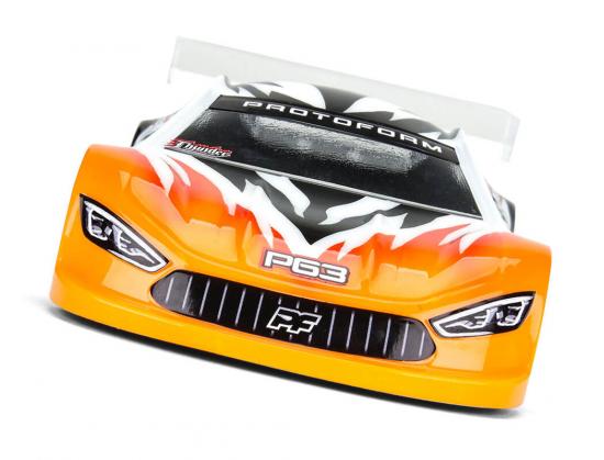 Protoform 1:28 P63 Lightweight Clear Bodyshell For Mini Z (98mm WB)