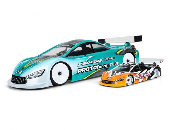 Protoform 1:28 P63 Lightweight Clear Bodyshell For Mini Z (98mm WB)
