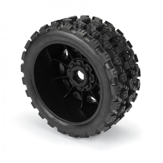 ProLine Badlands MX57 5.7 Tyres Mounted on Raid 8x48 Wheels (2)