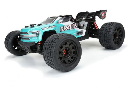 ProLine Menace HP 3.8 Belted Tyre On Raid Black 8x32 17mm Hex Wheels (2)