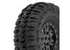 ProLine Trencher 1.0 Tyres On Mini Impulse Black Wheels - SCX24