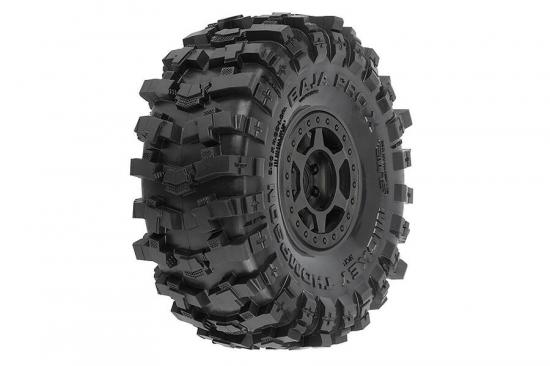 ProLine Mickey Thompson Baja Pro X 1.9 G8 Tyres - Mounted On Black Holcomb Wheels (2)
