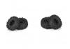 ProLine 1:24 Mickey Thompson Baja Pro X 1.0 MT Crawler Tyres on Mini Holcomb Black Wheels (4)
