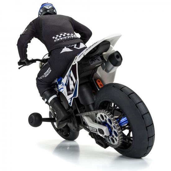 ProLine Supermoto S3 Rear Tyres Mounted on Black Losi Promoto Wheel (1)