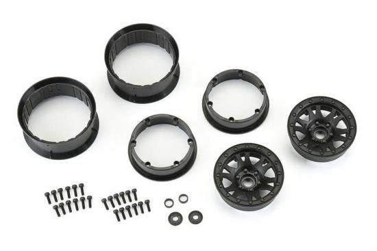 ProLine IMPULSE 2.2 Black Internal Bead-Loc 12mm Hex Wheels (2) ** CLEARANCE **