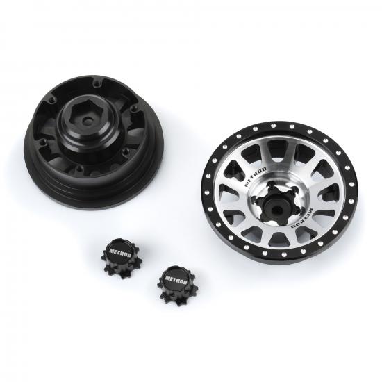ProLine 1:6 Method 305 Aluminium 2.9 +2mm Offset SCX6 Wheels (2)