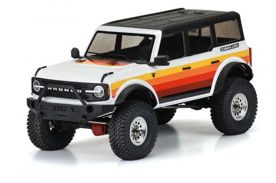 ProLine 2021 Ford Bronco Clear Body Set + Accessories (313mm WB) ** CLEARANCE **