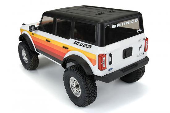 ProLine 2021 Ford Bronco Clear Body Set + Accessories (313mm WB) ** CLEARANCE **