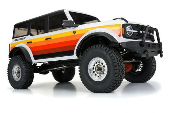 ProLine 2021 Ford Bronco Clear Body Set + Accessories (313mm WB) ** CLEARANCE **