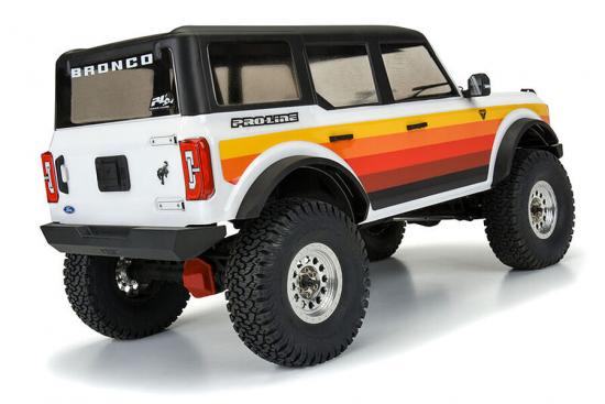ProLine 2021 Ford Bronco Clear Body Set + Accessories (313mm WB) ** CLEARANCE **