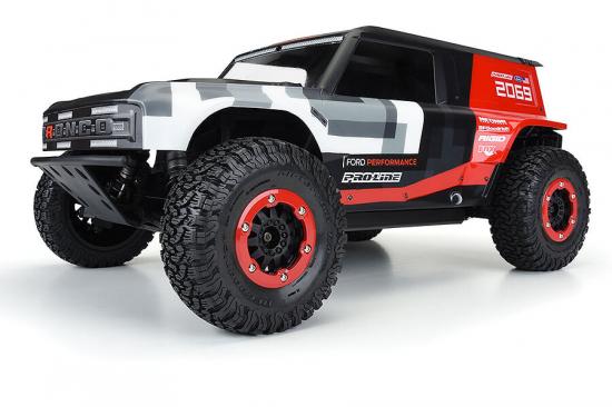 ProLine Ford Bronco R Clear SC Bodyshell - Fits Tenacity/Senton/Slash