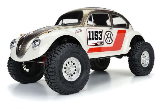ProLine Volkswagen Beetle Clear Crawler Bodyshell (313mm WB)