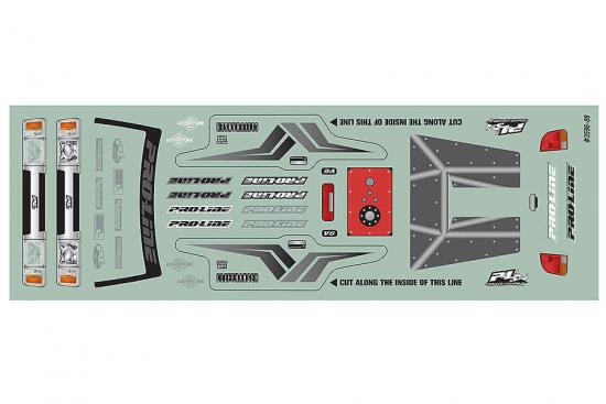 ProLine Cliffhanger High Clear Performance Clear Body SCX24