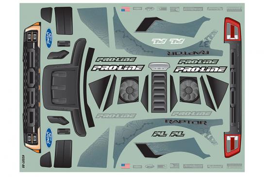 ProLine 2022 Ford F-150 Raptor Clear Body For Arrma Vorteks
