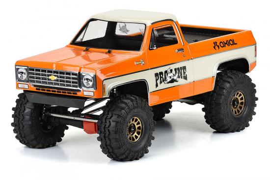 ProLine 1978 Chevy K-10 Clear Body For Axial SCX6
