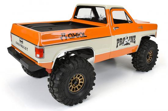 ProLine 1978 Chevy K-10 Clear Body For Axial SCX6