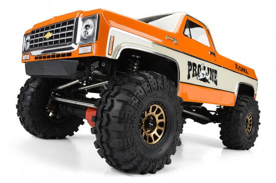 ProLine 1978 Chevy K-10 Clear Body For Axial SCX6