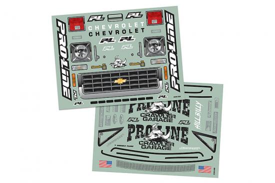 ProLine 1978 Chevy K-10 Clear Body For Axial SCX6
