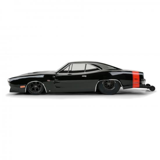 1:10 1970 Dodge Charger Clear Body: Drag Car