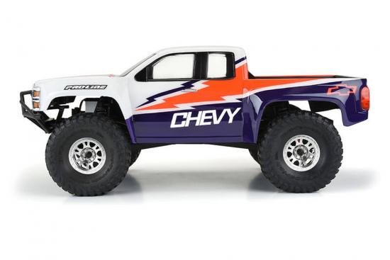 ProLine 2015 Chevy Silverado Clear Crawler Bodyshell (313mm WB) ** CLEARANCE **