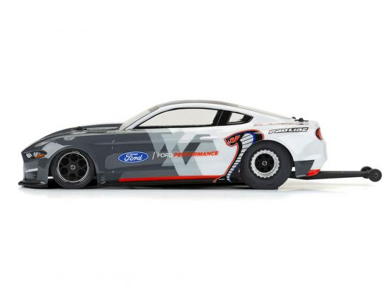 ProLine 1:16 2021 Ford Mustang Cobra Jet Clear Bodyshell - Fits Losi Mini No Prep Car (225mm WB)