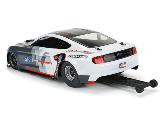 ProLine 1:16 2021 Ford Mustang Cobra Jet Clear Bodyshell - Fits Losi Mini No Prep Car (225mm WB)