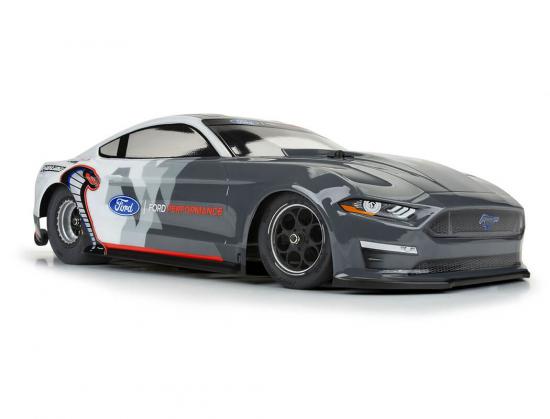 ProLine 1:16 2021 Ford Mustang Cobra Jet Clear Bodyshell - Fits Losi Mini No Prep Car (225mm WB)