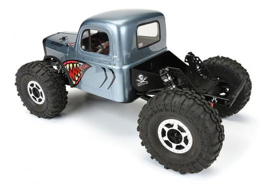 ProLine Comp Wagon Cab Only Clear Bodyshell For 313mm Crawlers