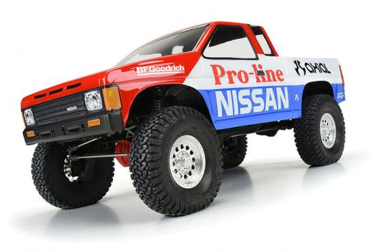 ProLine 1987 Nissan Hardbody D21 Clear Bodyshell 313mm WB)