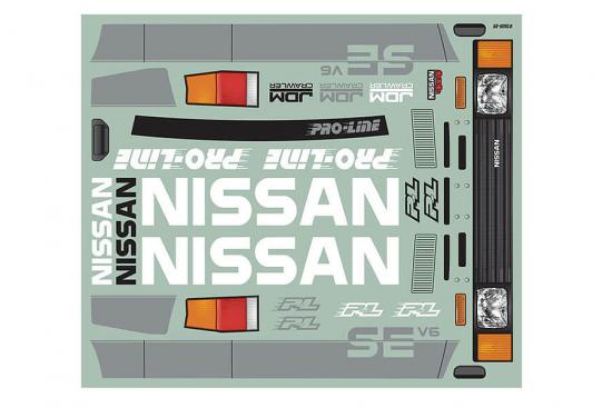 ProLine 1987 Nissan Hardbody D21 Clear Bodyshell 313mm WB)