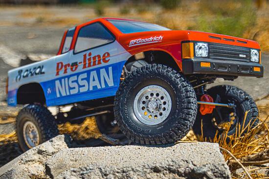 ProLine 1987 Nissan Hardbody D21 Clear Bodyshell 313mm WB)