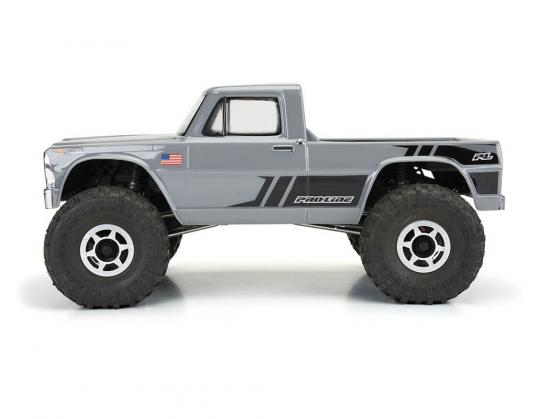 ProLine 1967 Ford F-100 Clear Body For 313mm Crawlers