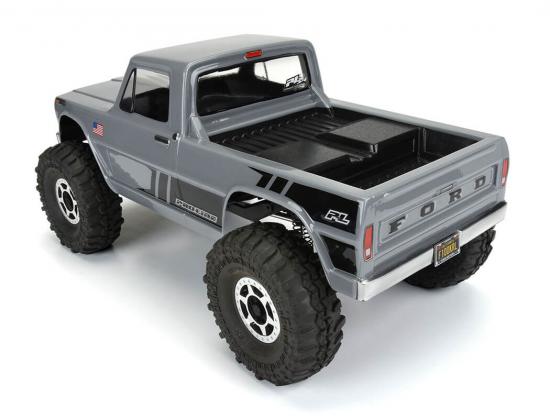 ProLine 1967 Ford F-100 Clear Body For 313mm Crawlers