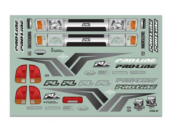 ProLine Cliffhanger HP Cab Only Clear Bodyshell For 313mm Crawlers