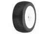 ProLine Convict S3 Tyres Premounted on Velocity V2 White Wheels (2)