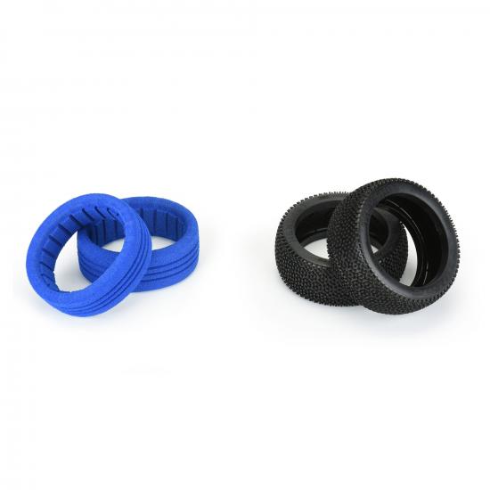 1:8 Hex Shot S4 Front/Rear Off-Road Buggy Tires (2)