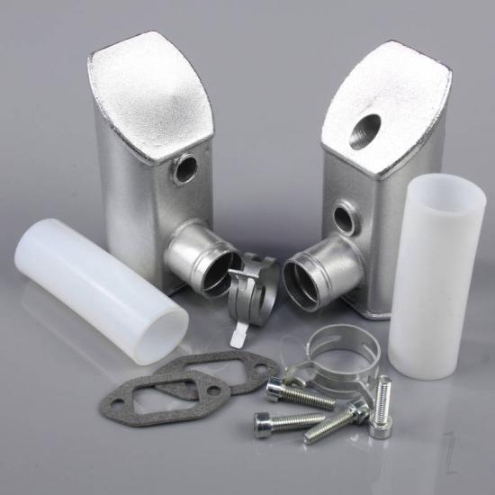 Stinger Engines Muffler (fits 70cc Twin) (2 pcs)