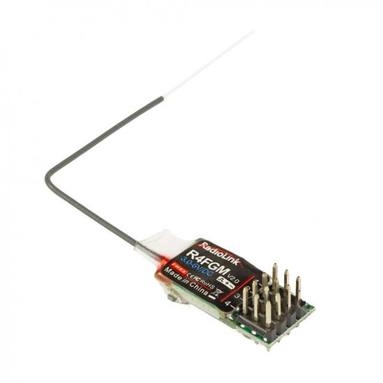 RadioLink R4FGM 4-Channel Receiver with Gyro Function