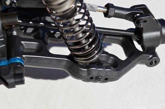 RPM Rear A-Arms Black For Associated MT8