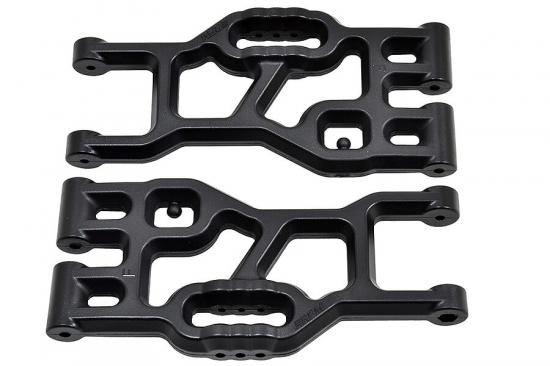 RPM Front A-Arms Black For Associated MT8