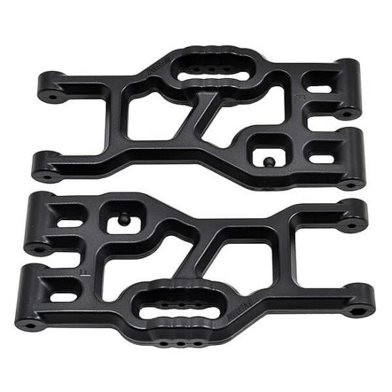 RPM Front A-Arms Black For Associated MT8